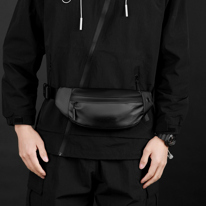 WEPOWER's new cross-border waist bag, sports waist bag, fitness waist bag, mobile phone bag, travel and running crossbody bag and chest bag Specification drawing