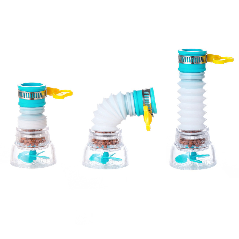 360-degree rotating universal faucet, pressure-increasing splash-proof showerhead, extended faucet, filter, water-saving foaming device Application Scenario