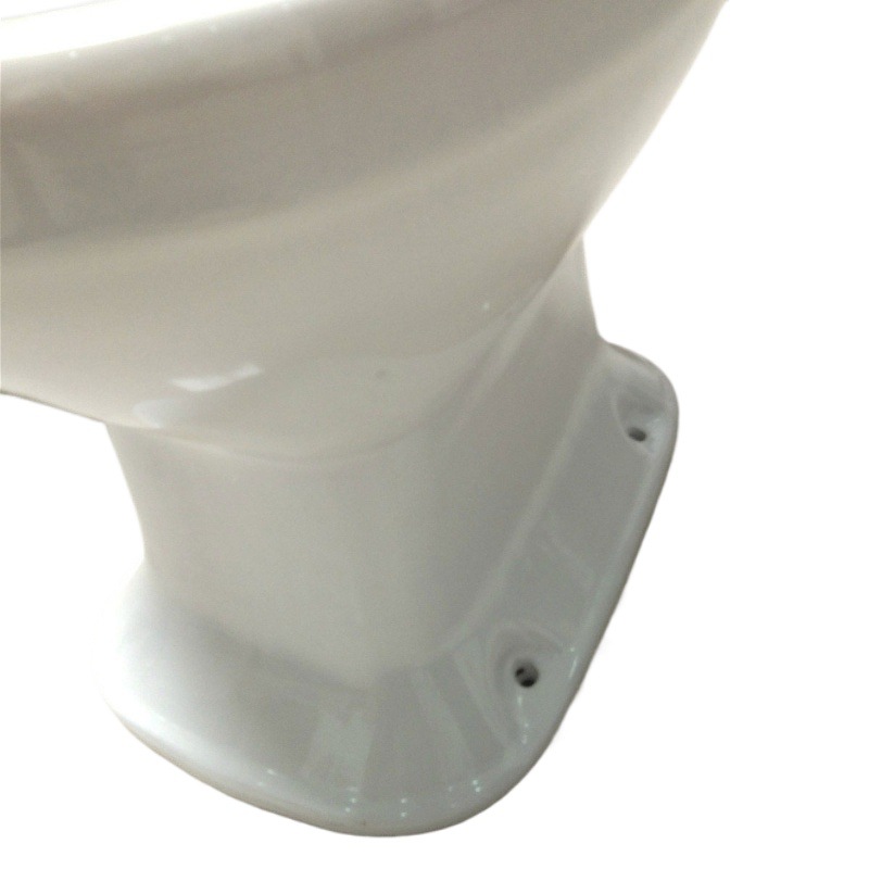 Rural toilet renovation: Household widened dry toilet, dual-purpose for sitting and using the toilet, elderly toilet without flushing, ceramic direct-through type for pregnant women, free shipping Item Picture