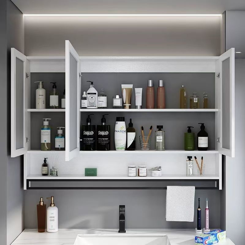 Smart mirror cabinet, bathroom mirror, individual bathroom shelf, dressing mirror, bathroom mirror combination, new and simple style now available details Picture