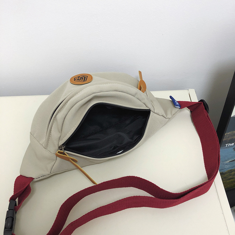 Internet-famous wholesale chest bags, men's large-capacity crossbody bags, outdoor sports trendy brand waist bags, nylon versatile single-shoulder bags, trendy bags Specification drawing
