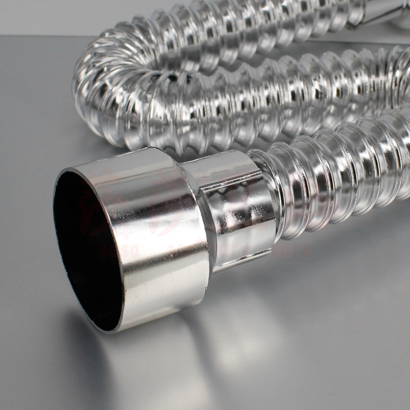 Urinal drain accessories, PVC urinal drain pipe, drain hose joint, urinal S-bend drain pipe Specification drawing