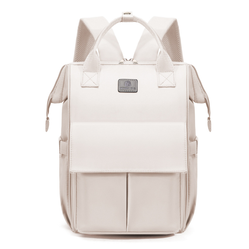 The new lightweight double-shoulder backpack for mothers and babies is a multi-functional large-capacity backpack for traveling Item Picture