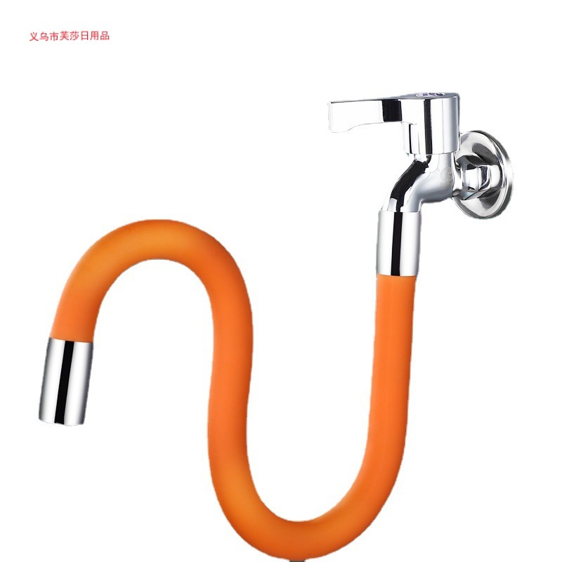 Faucet extension pipe, kitchen washing machine universal universal pipe, bending and shaping hose extender accessories, splash head Item Picture