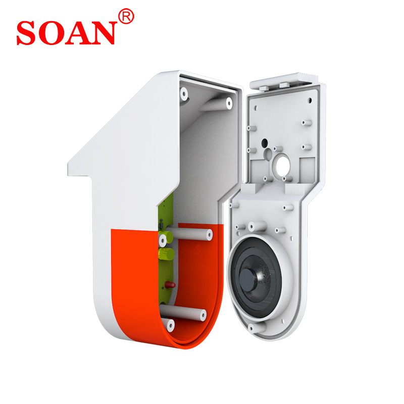 Graffiti APPwifi Outdoor infrared alarm, outdoor sound and light anti-theft alarm, wireless alarm Application Scenario