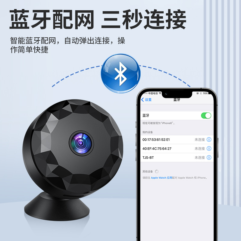 Amazon Wireless smart surveillance camera, mobile remote monitor, cross-border high-definition night vision camera WB Application Scenario