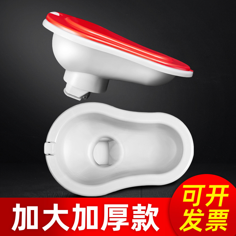 Temporary disposable simple toilet squat toilet for decoration, construction site squat toilet, plastic toilet manufacturer, cross-border one piece Specification drawing