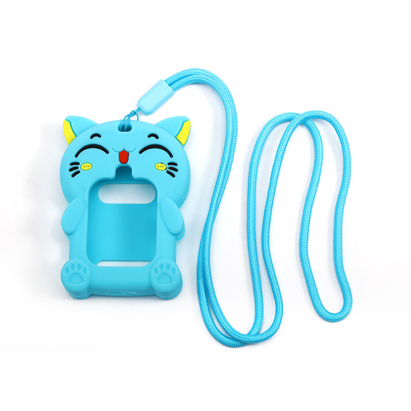 Universal children's smartwatch case, smartwatch silicone pendant neck strap Item Picture