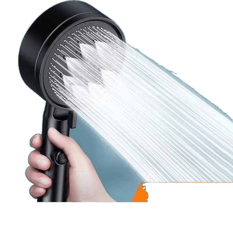Enhanced pressurized shower head, universal high-pressurized household water heater, essential set for bathing at home Item Picture