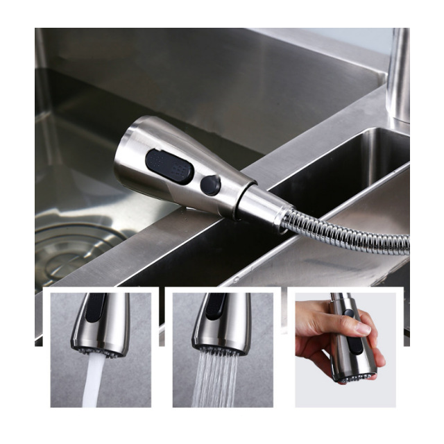 Kitchen faucet extender, splash-proof wonder, universal joint, dishwashing basin, universal shower head bubbler details Picture