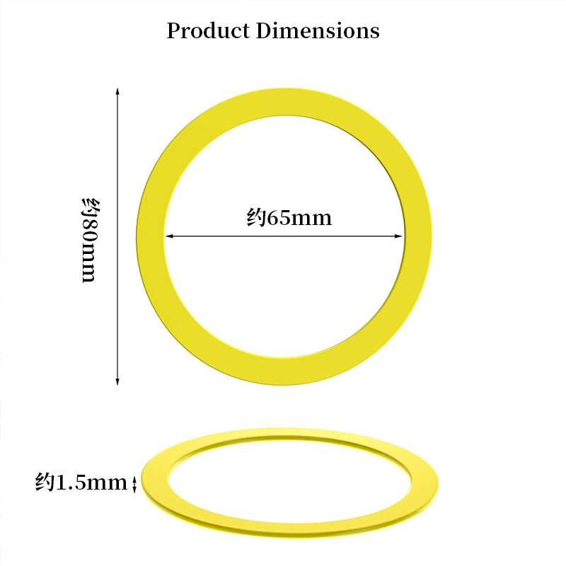 Amazon toilet tank accessories, drain valve sealing ring, toilet seat silicone leak-proof sealing gasket Gp1059291 details Picture