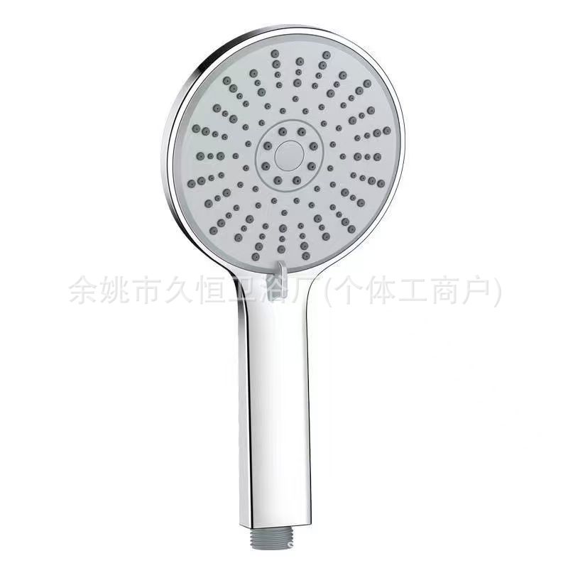 Five-speed pressurized showerhead with hose set, water heater, bathroom heater, shower head, household handheld shower room, showerhead Item Picture