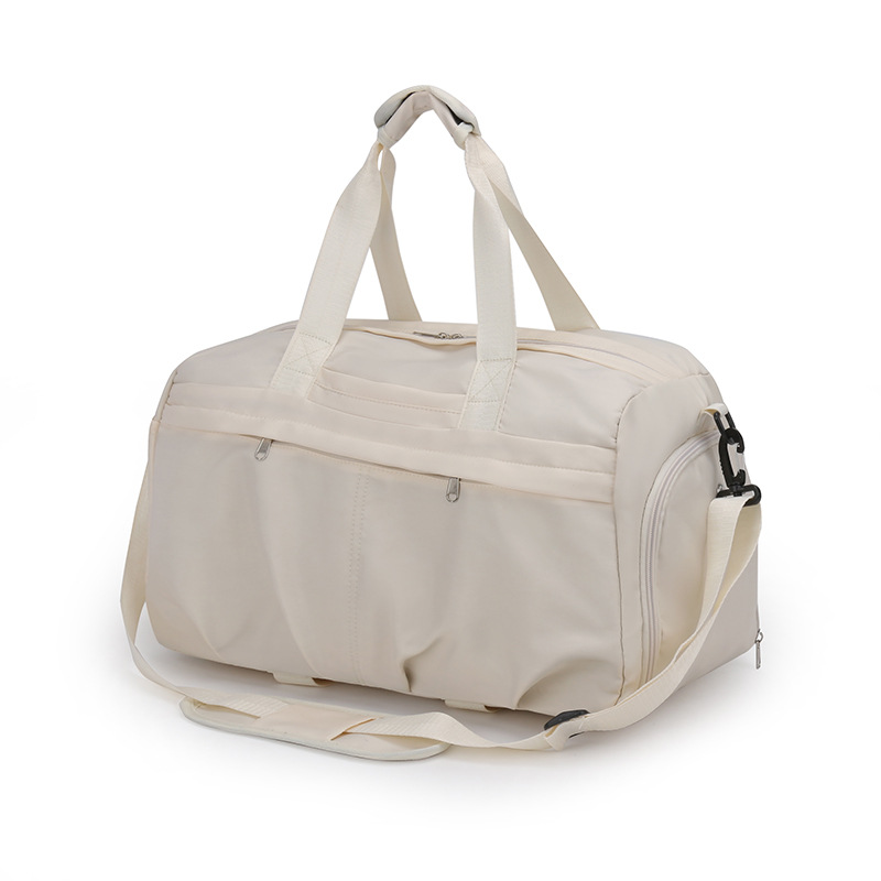 Sports and fitness bags, short travel bags, luggage storage bags, women's dry and wet separated swimming bags, portable travel bags, large capacity Specification drawing