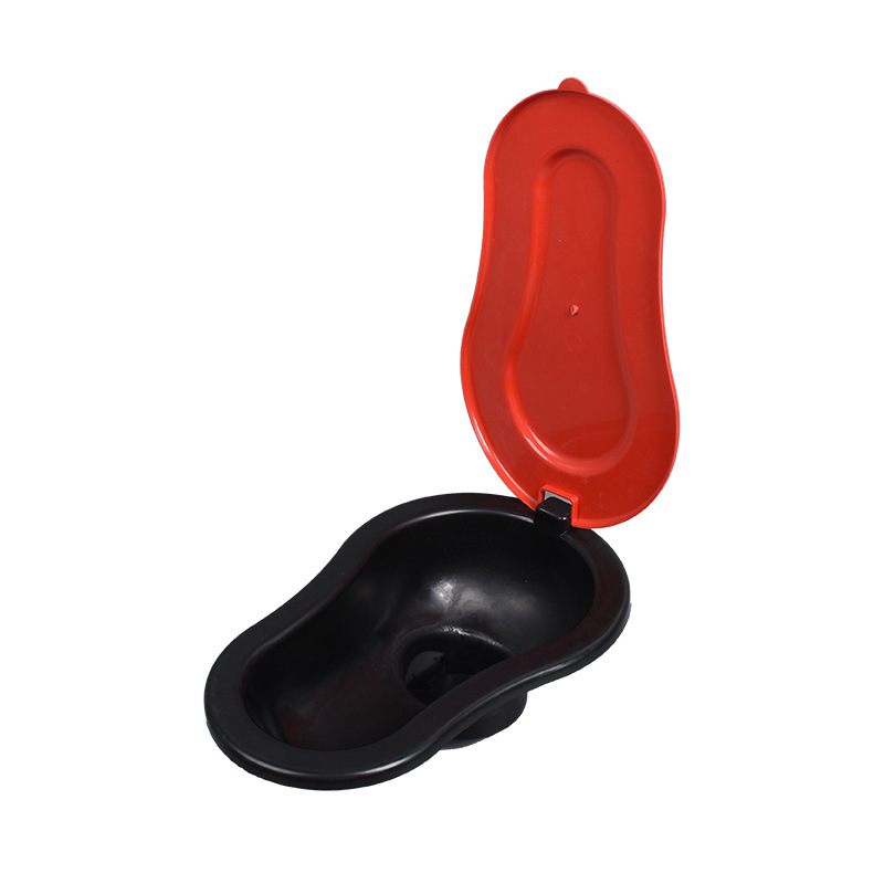 Temporary construction use of simple disposable plastic squat toilets with covers, engineering decoration and printed squat toilets Item Picture