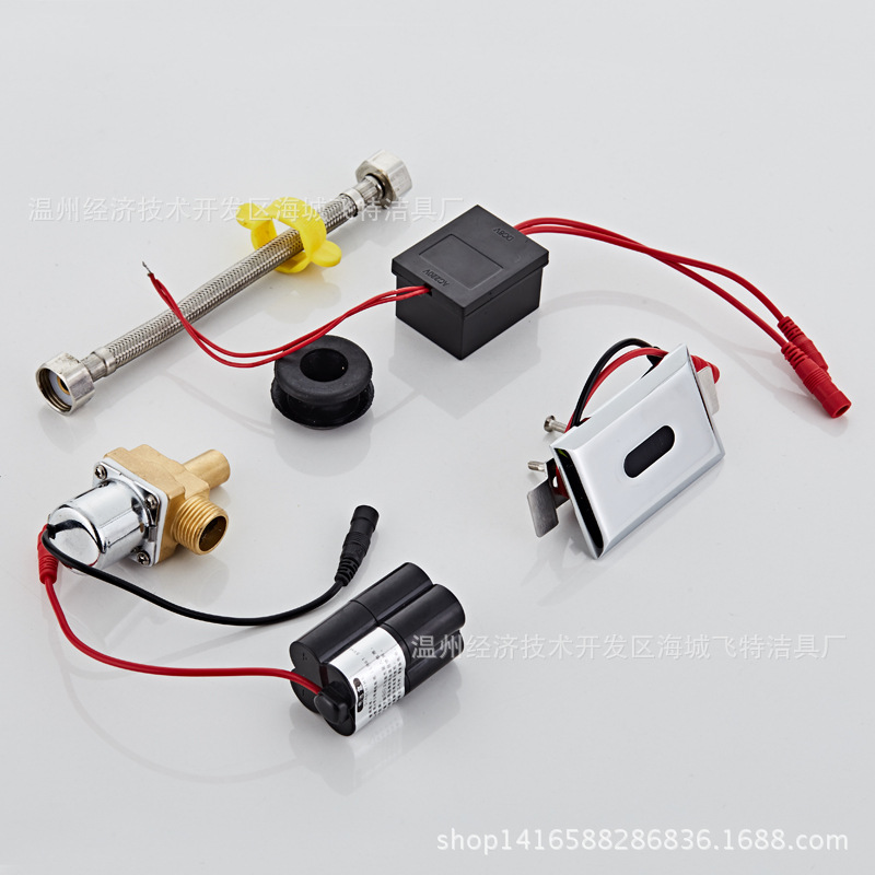 Wholesale and retail, OEM and private label sensor urinals, embedded integrated urinals, automatic flushing valves for urinals details Picture