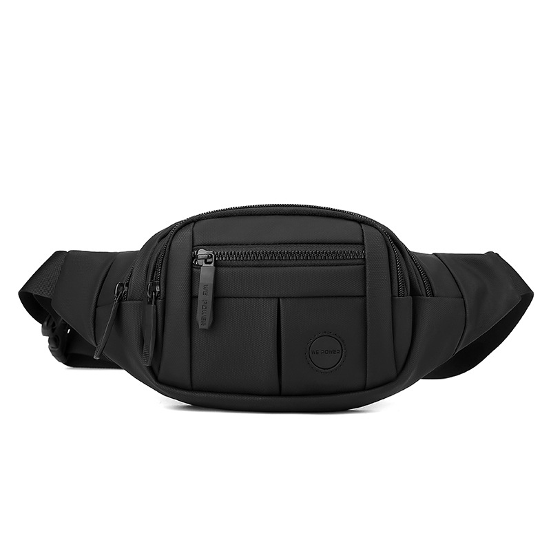 WEPOWER's new waist bag for men, a casual Korean-style lightweight single-shoulder bag, a fashionable and sporty single-shoulder chest bag, and a crossbody bag Item Picture