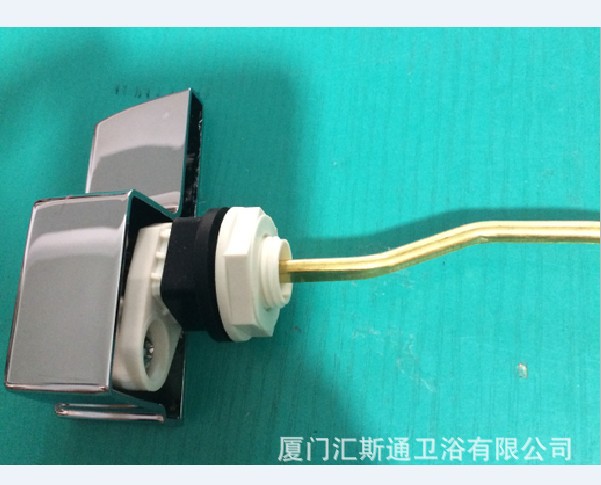 Toilet wrench, toilet bowl, toilet tank accessory, front side press water release switch, old-fashioned split toilet Application Scenario