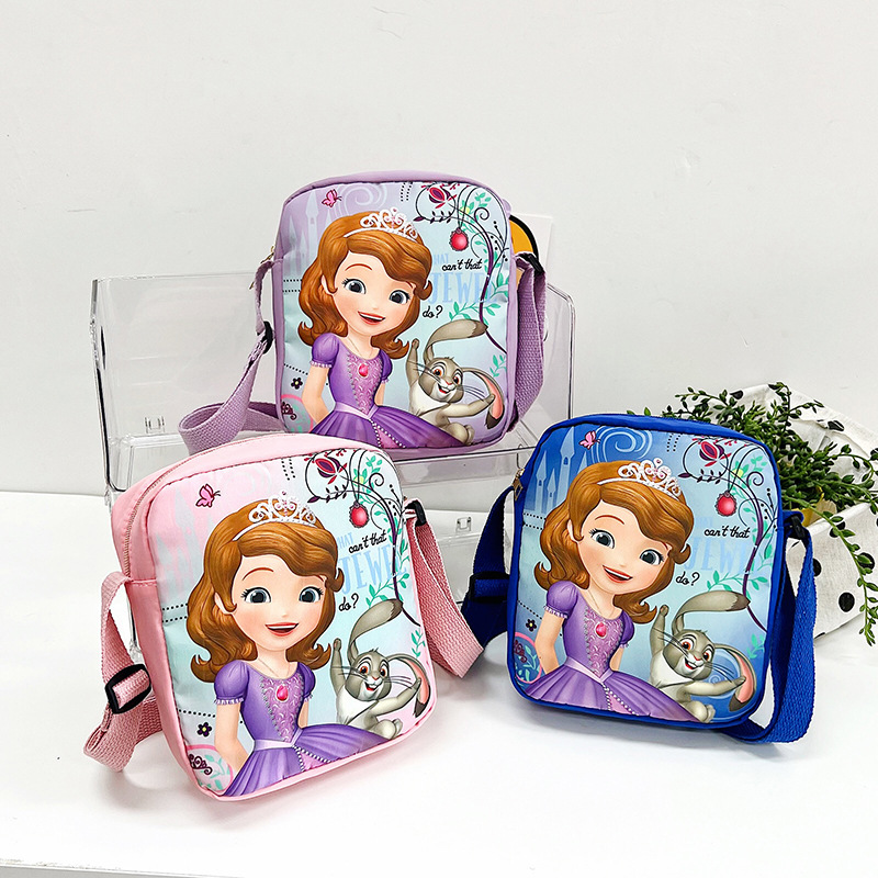 2022 New Girls' Bag Summer Frozen Baby, a cute little bag, Princess children's crossbody bag full figure