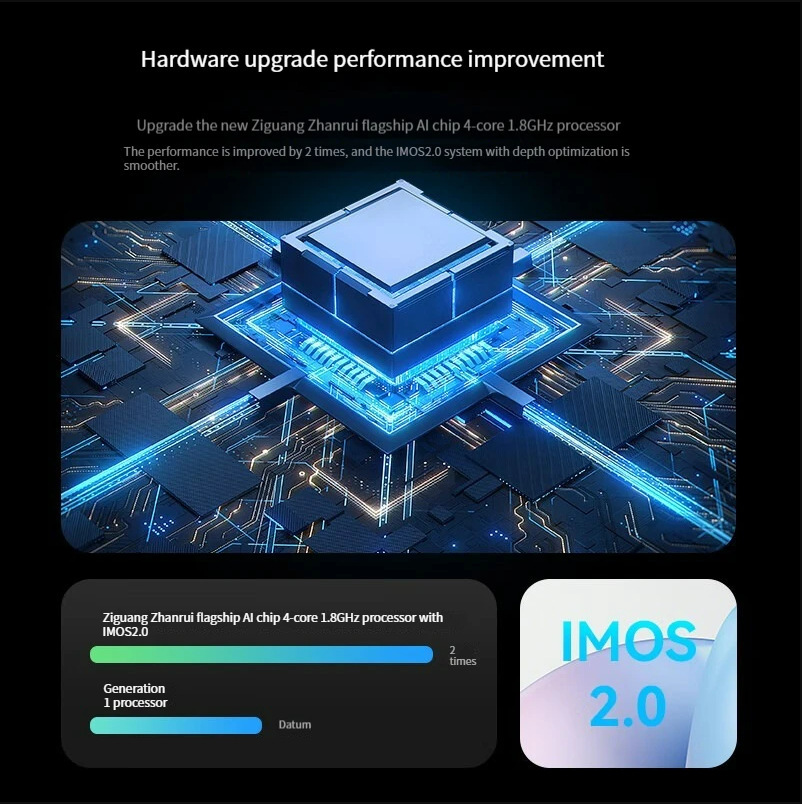 INMO AIR2 Smart AR Glasses, True Wireless XR Glasses, Binocular Full-Color International Version Specification drawing