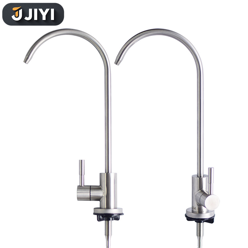 Household water purifier special faucet 304 stainless steel, 2-inch, 3-inch, 4-inch single and double water outlet direct drinking water faucet, kitchen details Picture