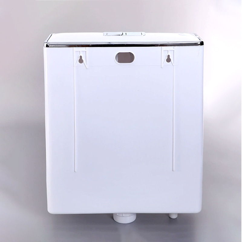 Bathroom flushing tank manufacturer, double-button large box, bouncy cover, toilet water tank, squat toilet, silent water tank details Picture