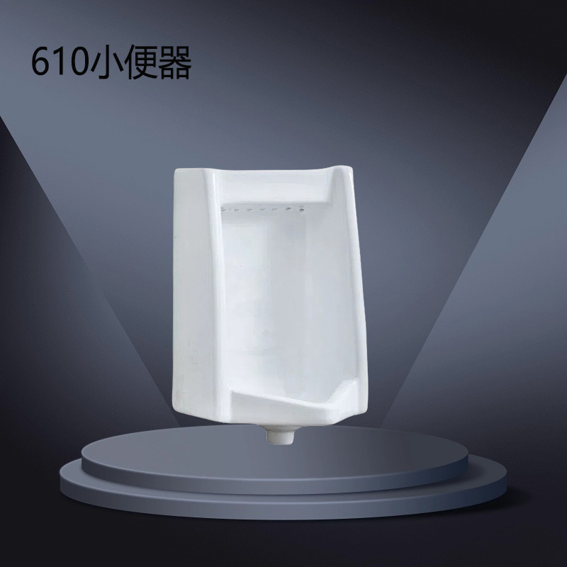 Ceramic hanging toilets, public restrooms, urinals, standing toilets, adult urinals, sensor-activated hanging toilets, public toilet bowls full figure