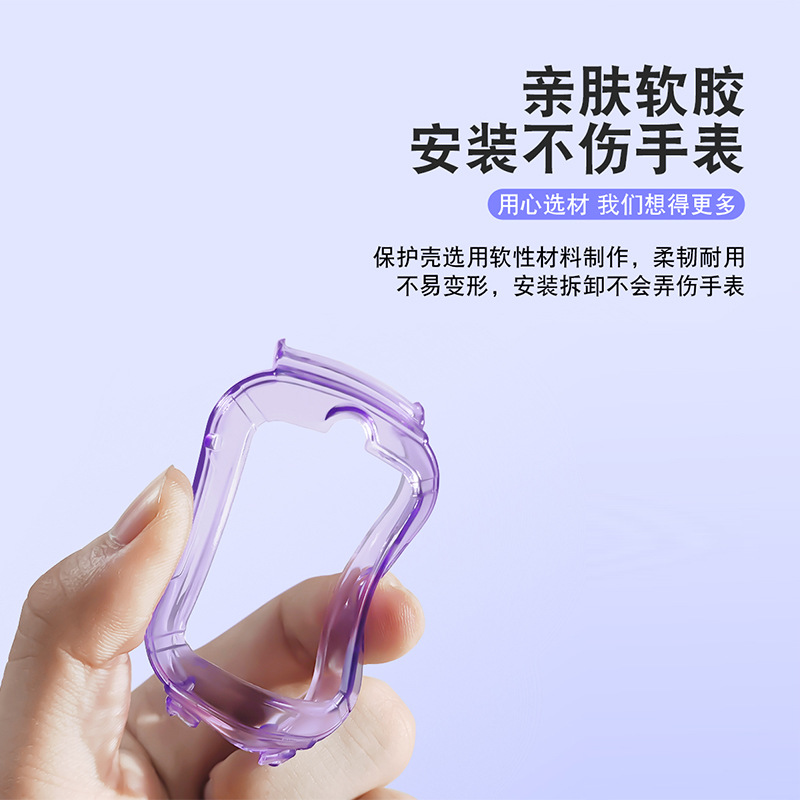 Transparent protective case accessories for Huawei children's smartwatches 5X, 5XPro, 4Pro, 3Pro and 4X details Picture