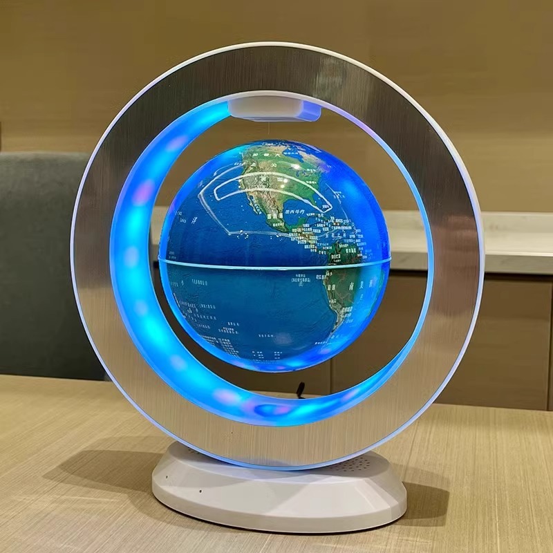DeepSeek Doubao Large Model AI Smart Speaker Children's toy Magnetic levitation globe Early Education Gift Specification drawing