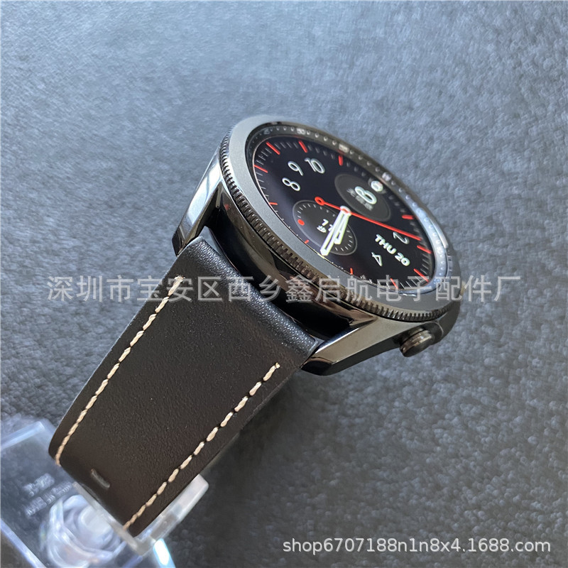 It is suitable for the leather top layer of the Samsung Galaxy watch3 and the leather strap of the watch4/5 Specification drawing