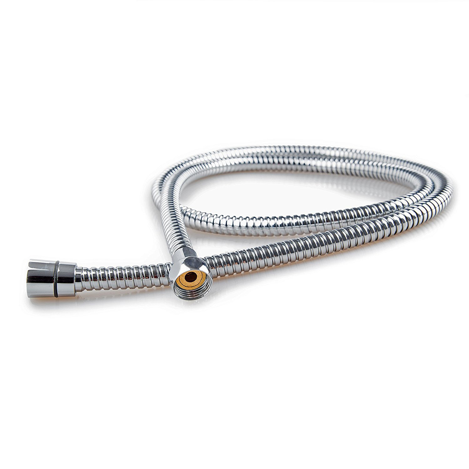 Cross-border 1.5-2 meter flexible hose for cold and hot shower heads, high-pressure hose with copper cap, stainless steel electroplated double buckle Application Scenario