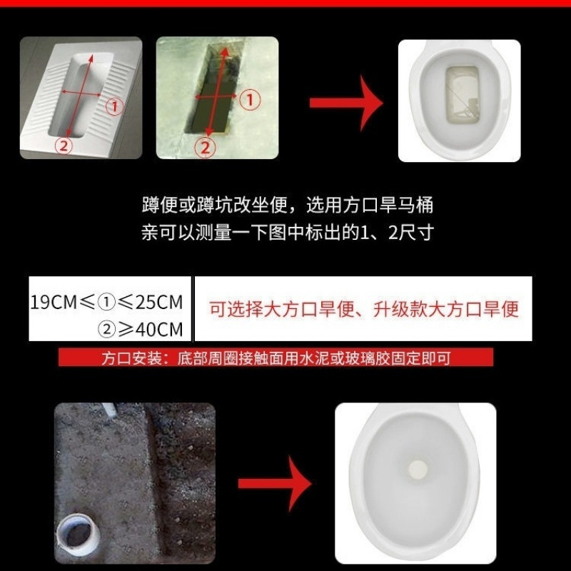 Water-saving, durable, special for pregnant women and the elderly, rural toilet renovation, flushing toilet, factory direct delivery of one piece, manufacturer Application Scenario
