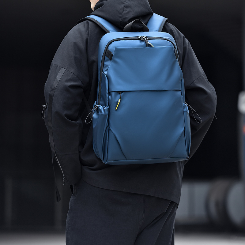 New cross-border fashion trend notebook backpack, wear-resistant and water-repellent schoolbag, business commuting backpack Specification drawing