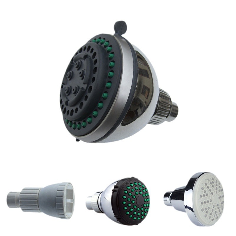Shower head, hotel, bathroom, bathhouse, rotatable shower head, top spray, small hanging head Item Picture