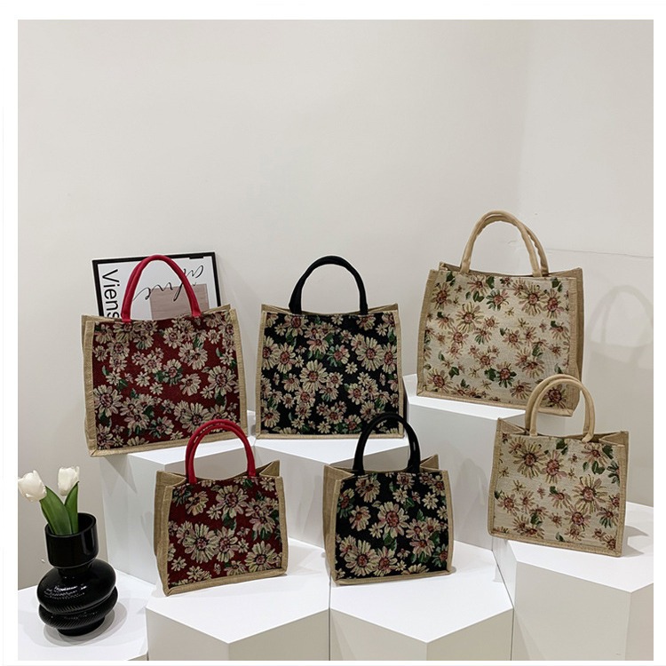 Large-capacity tote bag for women, 2024 new hand-held student commuting single-shoulder bag, fashionable hand-held mommy bag, cross-border full figure