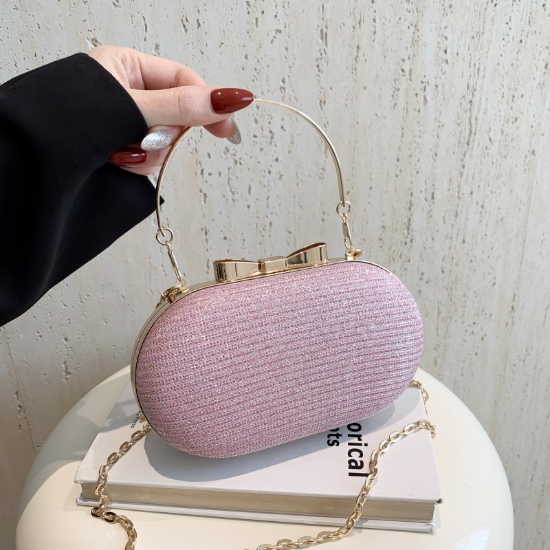 Casual and versatile handbags, cross-border new fashionable and simple chain crossbody bags, niche and popular single-shoulder bags wholesale full figure