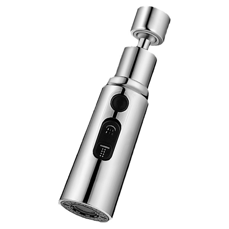 Kitchen universal faucet, multi-functional scraper, rotatable anti-splash bubbler, universal pressure-increasing extender, faucet Item Picture