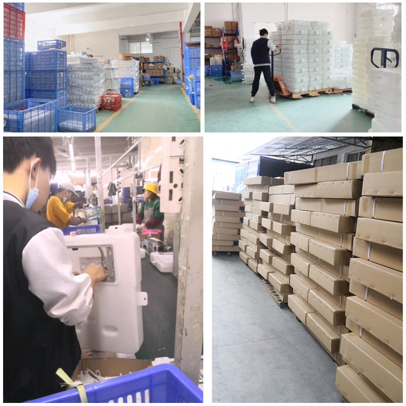 Hidden water tank toilet with built-in stainless steel panel, large impact force squat toilet, hidden water tank in stock Application Scenario