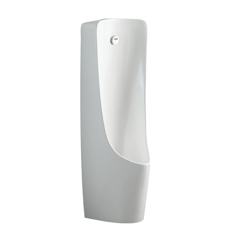Wall-mounted, floor-standing, fully automatic induction ceramic men's urinal, urinal, household urinal Item Picture
