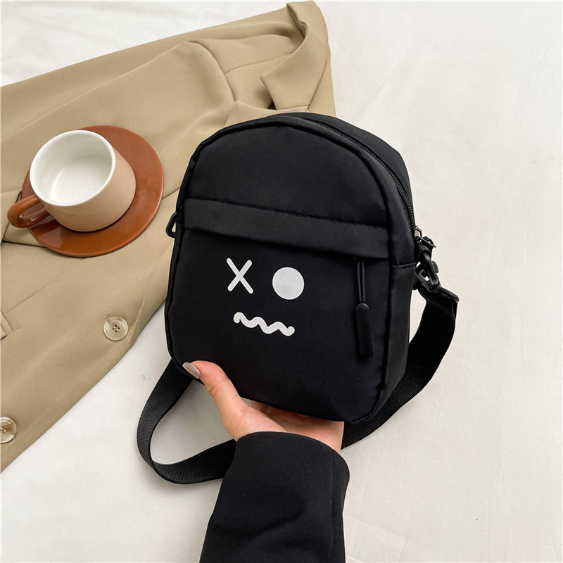 Cartoon crossbody bag for girls 2025 New ins Korean style cute bag, Japanese style girl versatile student small bag for girls full figure