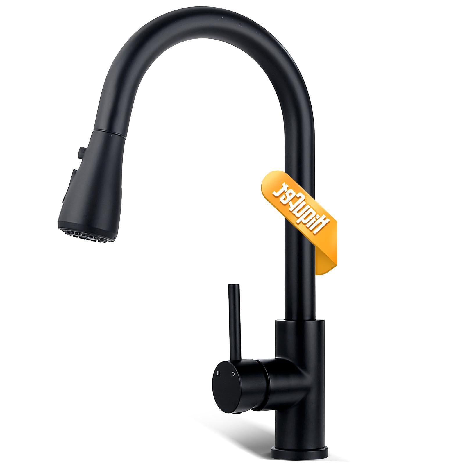 Cross-border 304 stainless steel pull-out faucet, kitchen hot and cold universal rotating telescopic sink, kitchen sink faucet Specification drawing