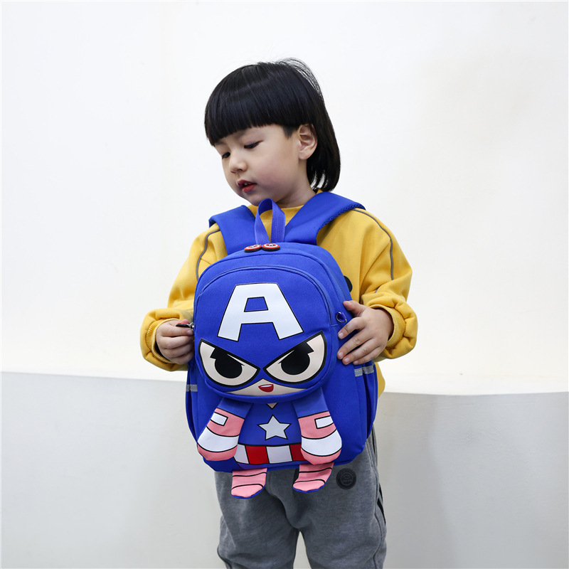 Kindergarten schoolbags, children's cute baby backpacks, new super cute boys' lightweight and load-reducing backpacks for export Application Scenario