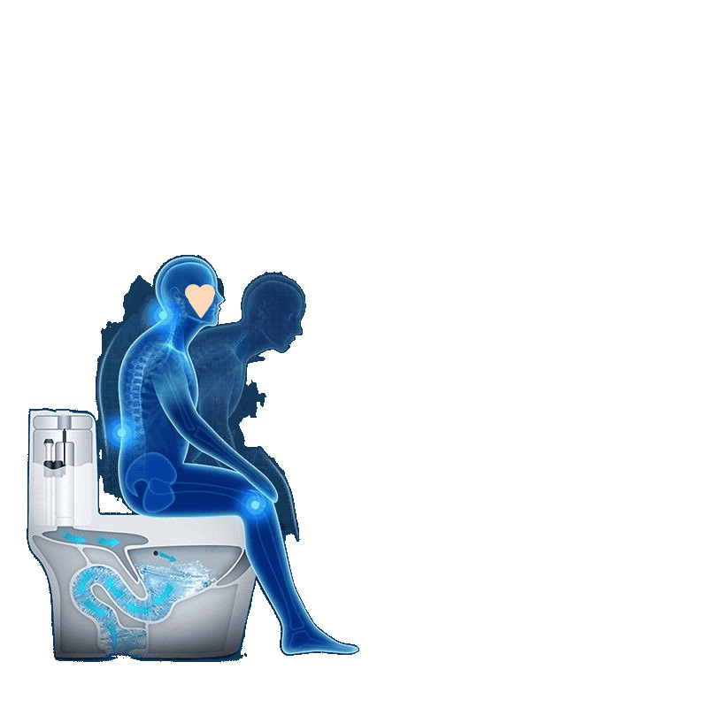 Siphonic toilet for bathroom, large-diameter water-saving toilet for household pumping, anti-odor, water-saving toilet for small-sized apartments Item Picture