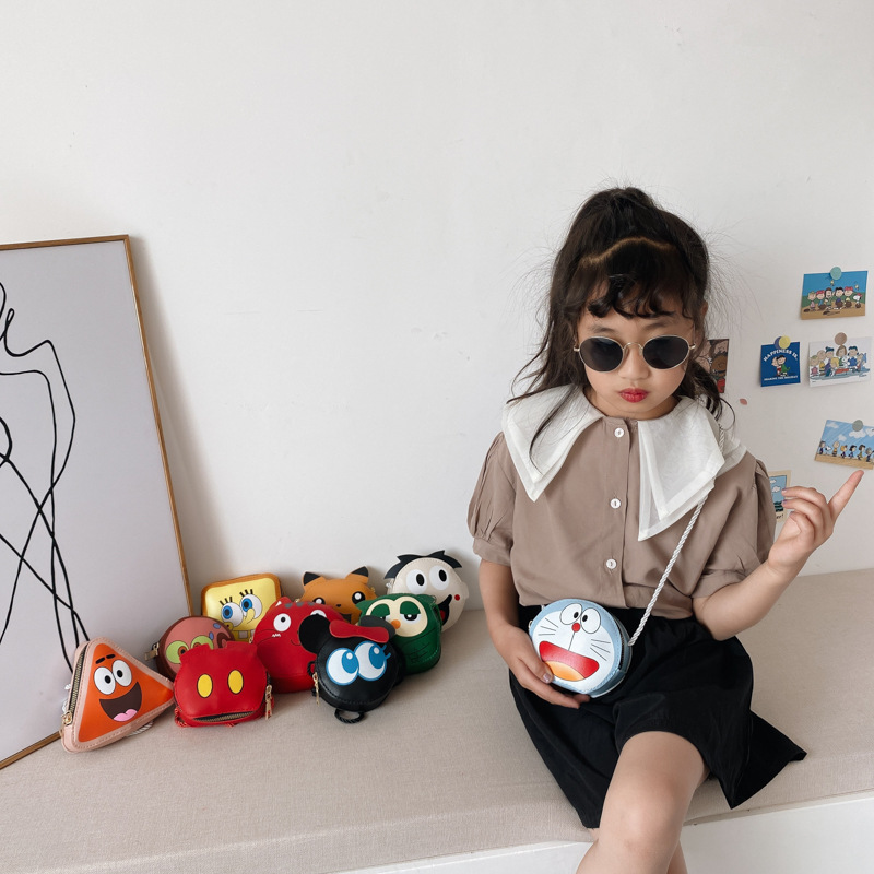 Children's mini bag for girls 2020 New Korean cartoon cute little animal single-shoulder bag for toddlers crossbody coin purse full figure
