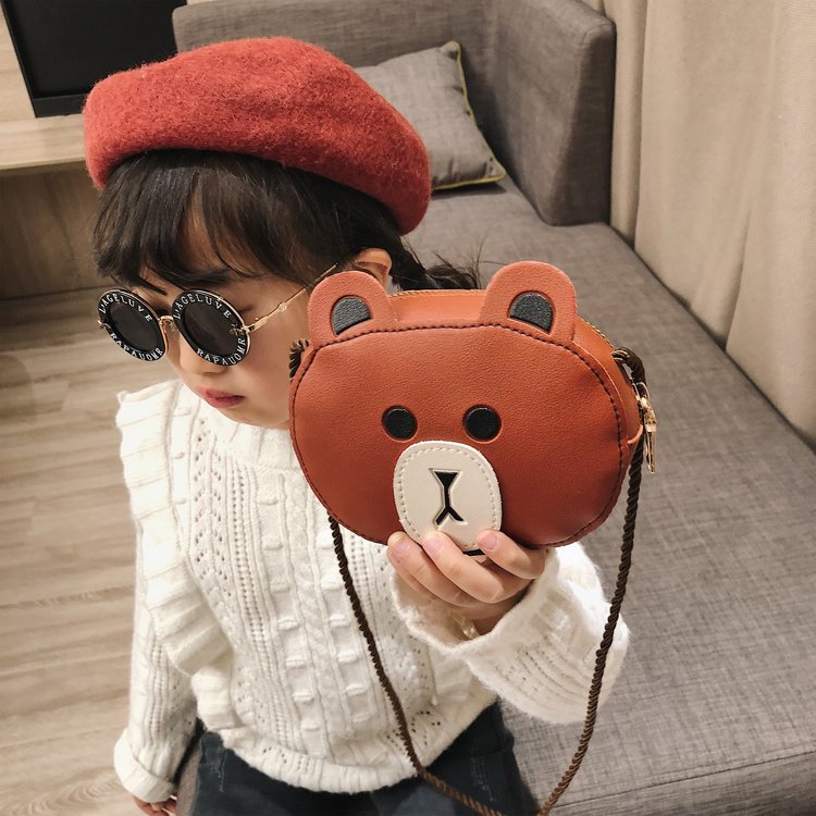 Children's small crossbody bag, girls' bag, crossbody bag, princess, fashionable, cute and trendy, little girl baby bag, coin purse details Picture