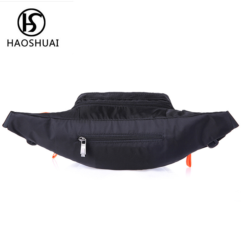 Factory direct sale: Trendy sports outdoor waist bag for both men and women, casual sports, fashionable and versatile waterproof waist bag Item Picture
