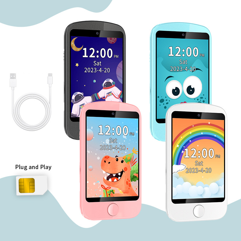 Cross-border children's handheld phone smartwatches, multiple educational play children's wristbands, positioning handheld smart phone source factory Application Scenario