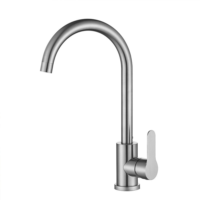 Kitchen faucet, stainless steel sink, cold and hot belt, ball bearing, swivel, universal household sink manufacturer wholesale Specification drawing