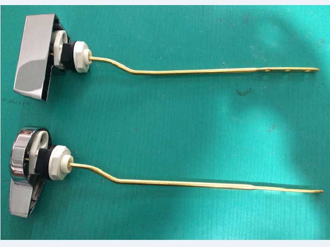 Toilet wrench, toilet bowl, toilet tank accessory, front side press water release switch, old-fashioned split toilet full figure