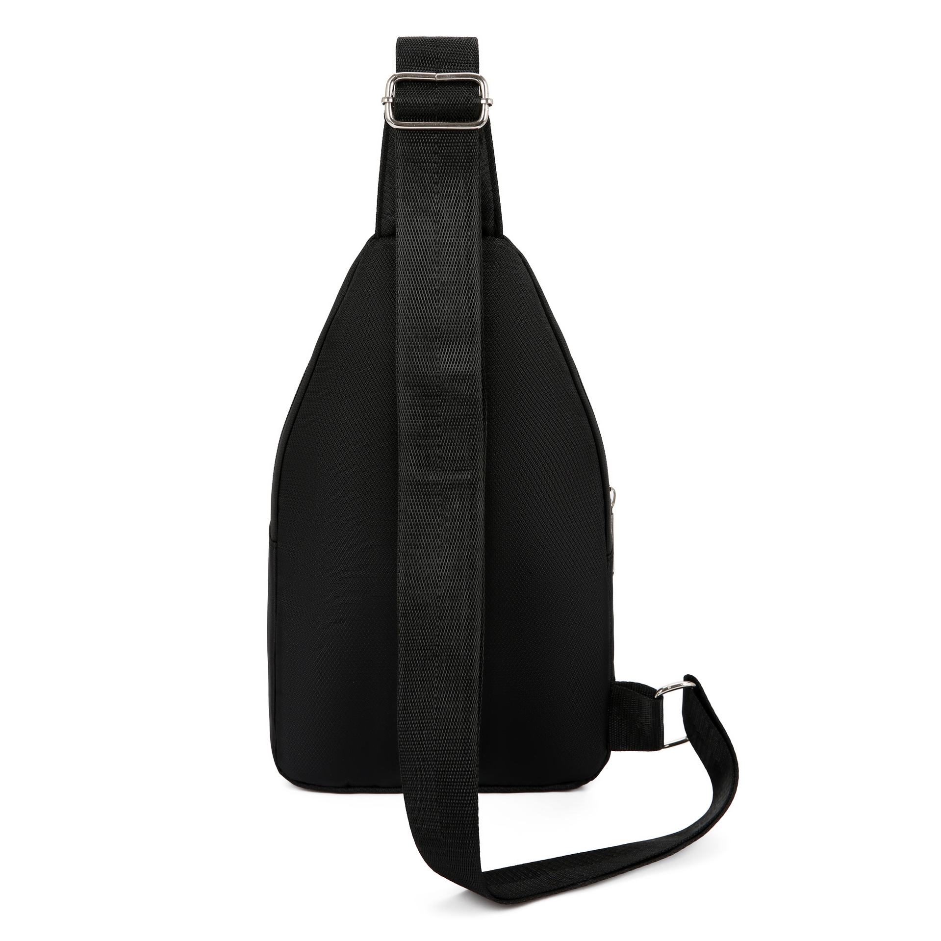 Men's crossbody versatile Oxford cloth bag, business casual single-shoulder chest bag, Japanese and Korean version crossbody chest bag, trendy chest bag Item Picture