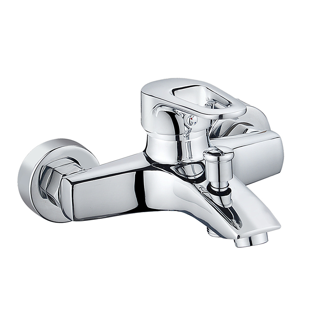 All-copper shower faucet, hot and cold water mixing valve, shower head, bathtub faucet, integrated bathroom mixing valve, high-end bathroom Item Picture